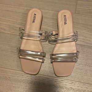 Clear Strap Sandals